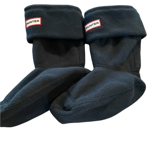 2/$15 3/$20🌹 Hunter Black Fleece Boot Liners - Picture 3 of 6